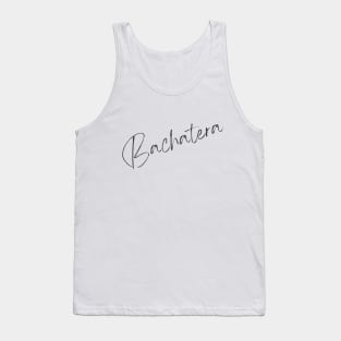 Bachatera (Handwriting) Tank Top